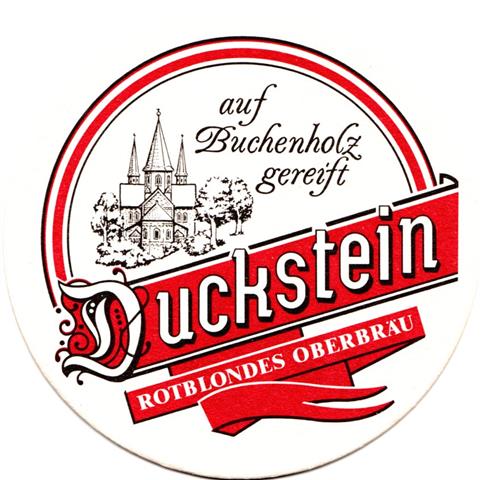 hamburg hh-hh duckstein rund 1a (215-auf buchenholz-schwarzrot)